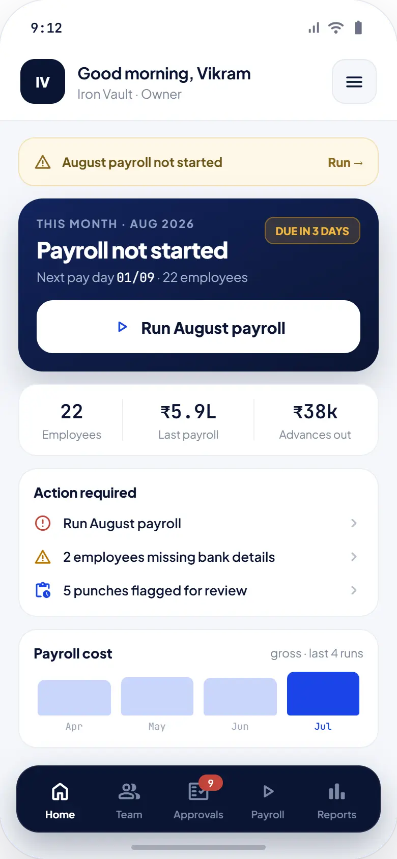 Payroll App preview