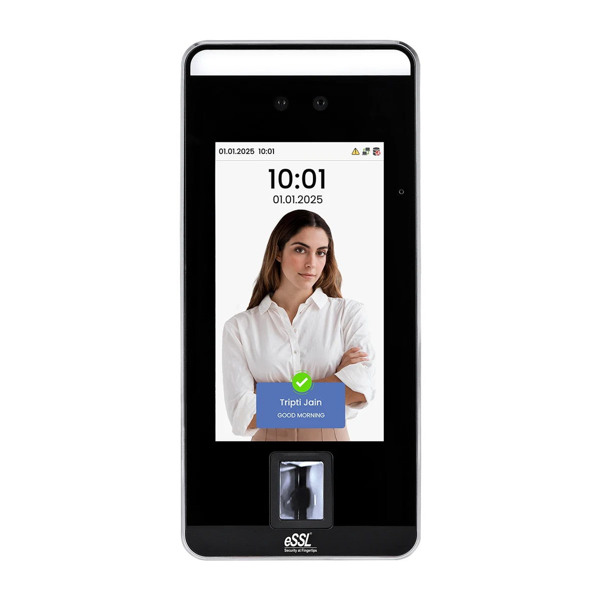 eSSL Aiface Arion face and fingerprint attendance terminal